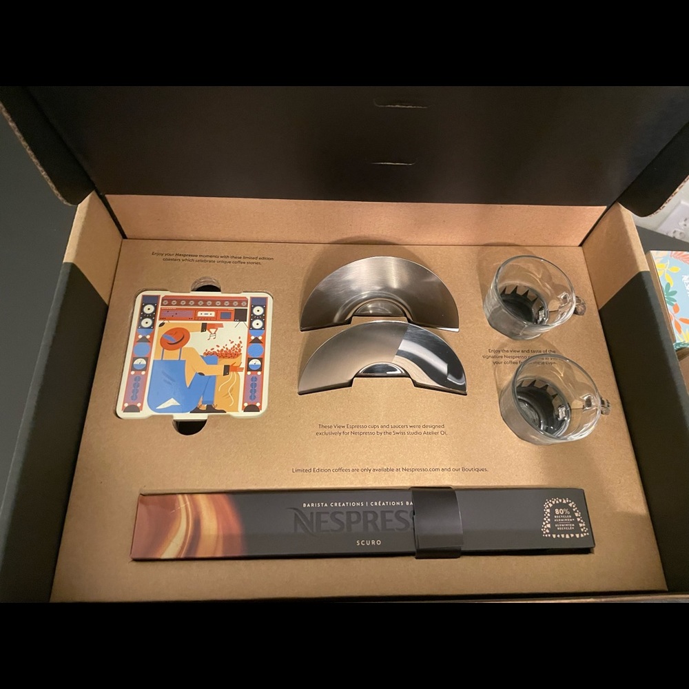 Nespresso espresso welcome gift